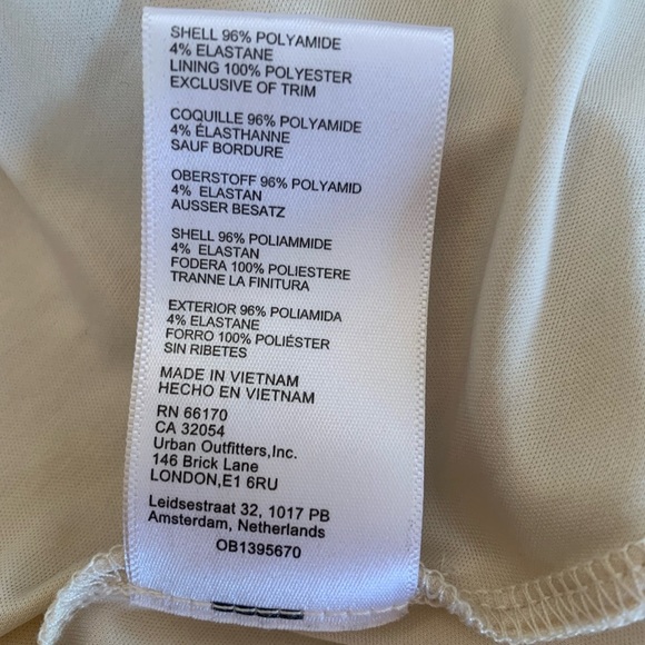 Urban outfitters lace sheet babydoll mini dress y2k spring summer - Picture 9 of 9